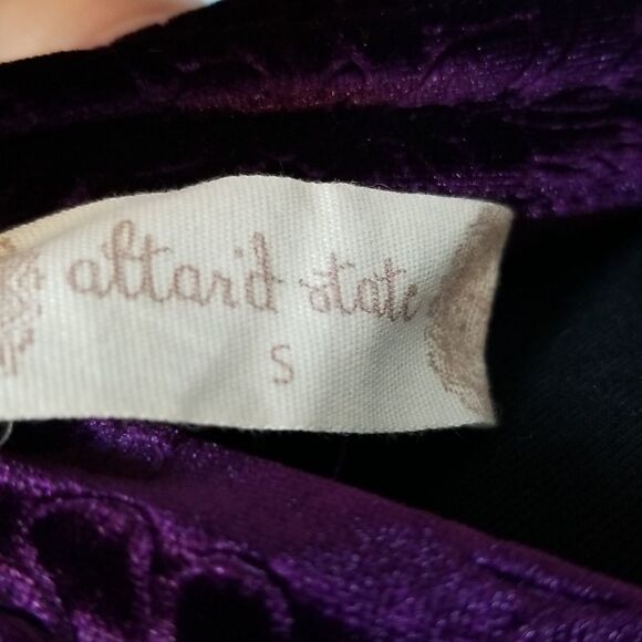 Altar'd State Embossed Velour Dress - Picture 11 of 15